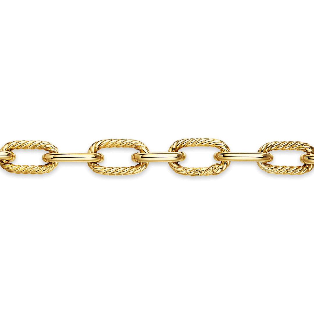 David Yurman DY Madison® Chain Necklace 18K Yellow Gold, 11mm