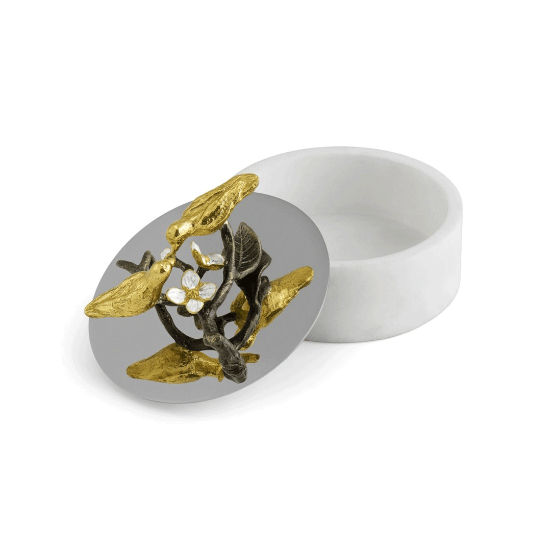 Michael Aram Lovebirds Trinket Box