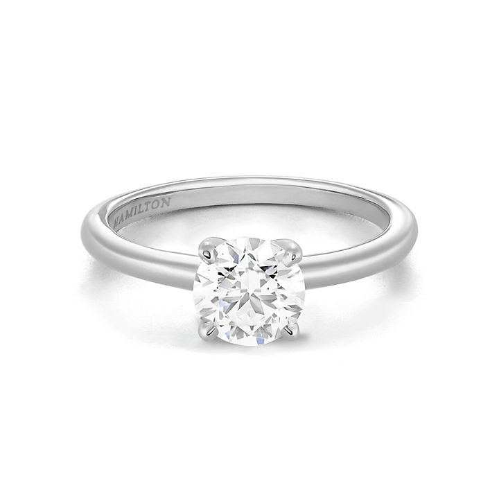 The Hamilton Select .50 Carat I-J/SI Engagement Ring GIA Certified