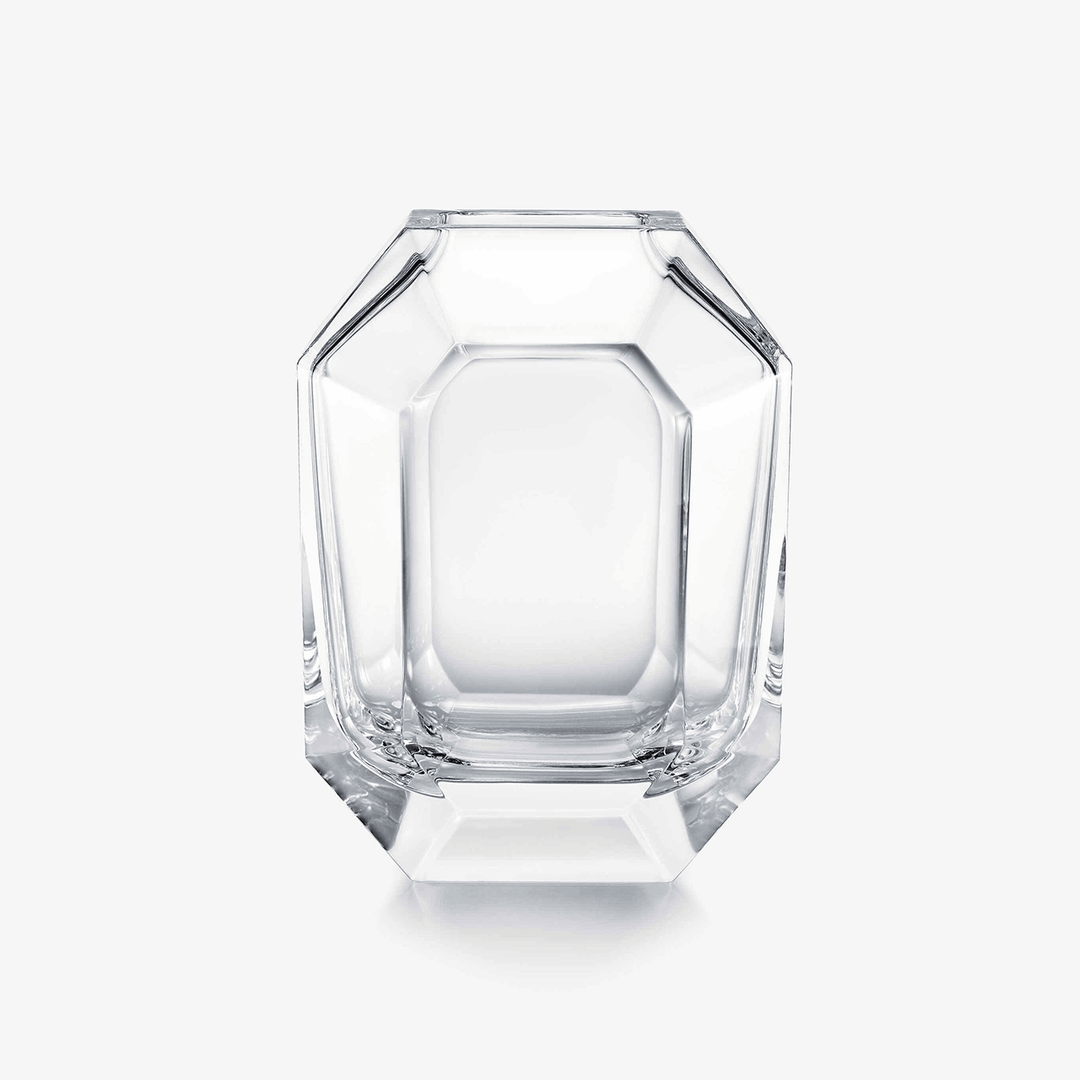 Baccarat Octogone Vase 9.8 Inch