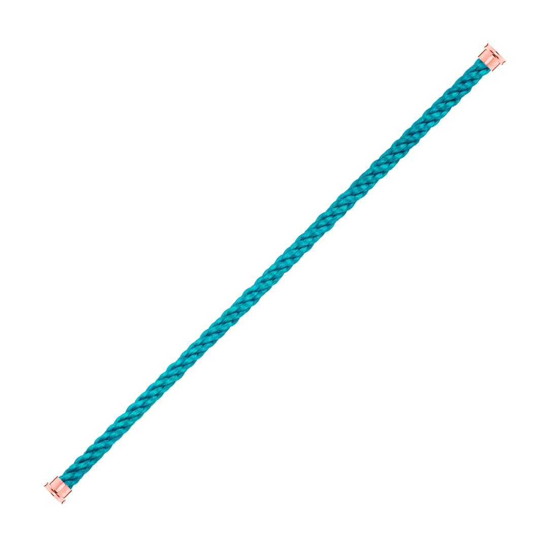 FRED Turquoise Cable for Large Model Bracelet Rose End Caps