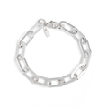 Sterling Silver Extra Large 7.9mm Long Link Bracelet