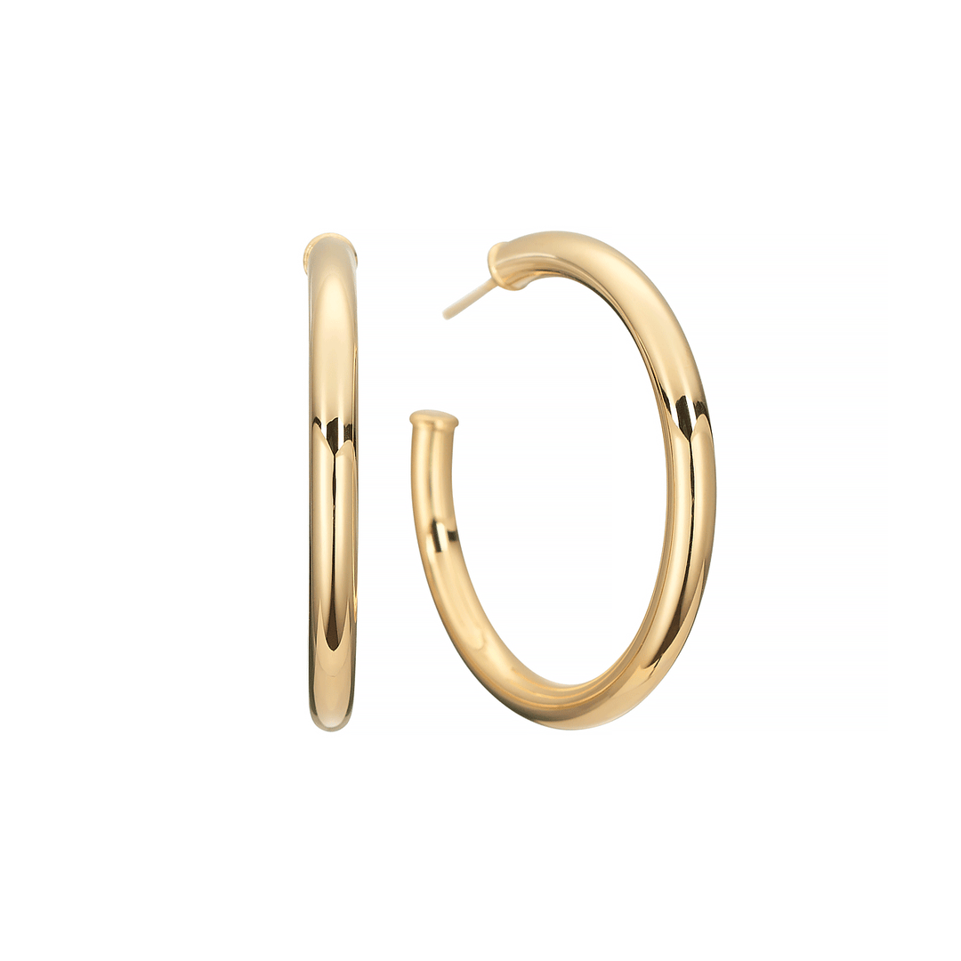 Hamilton Collection 14k Yellow Gold 30mm Hoops