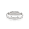 Hamilton Collection 14k White Recycle Gold 5mm Comfort Fit Wedding Band