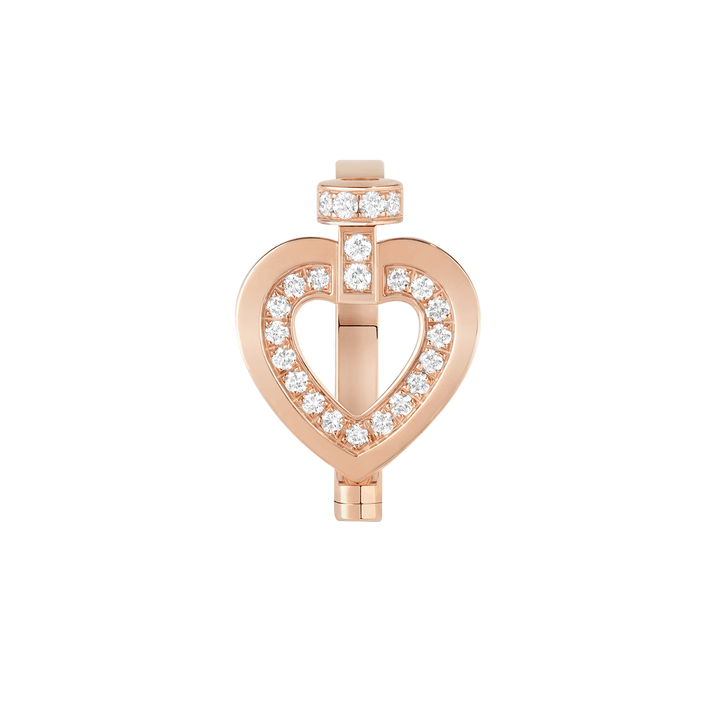 FRED Pretty Women 18k Rose Gold and Diamnd Reversible Hypnotic Ring,Exclusively at Hamilton Jewelers