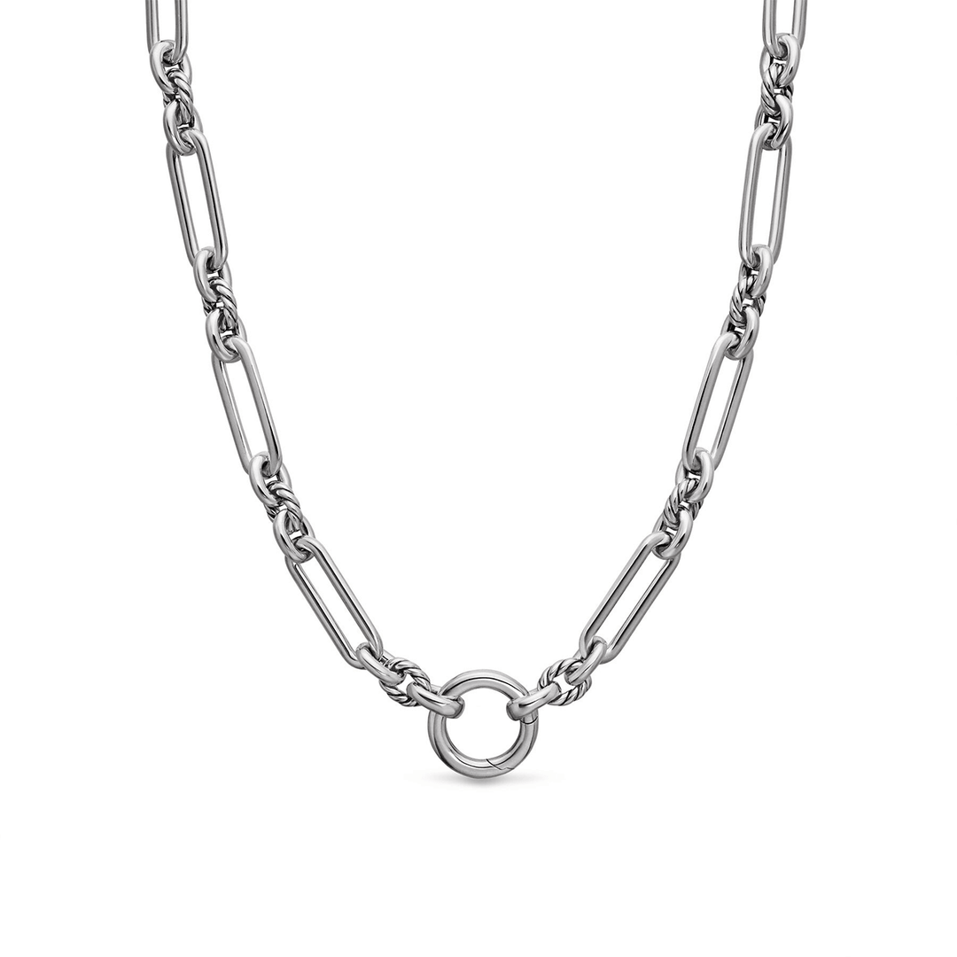 David Yurman Lexington Chain Necklace Sterling Silver, 7mm 18 Inch