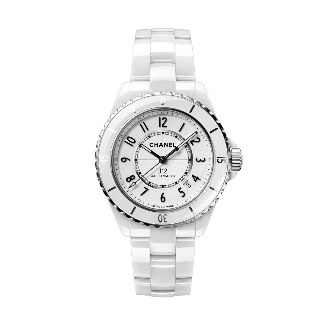 CHANEL J12 Watch Caliber 12.1, White 38 MM