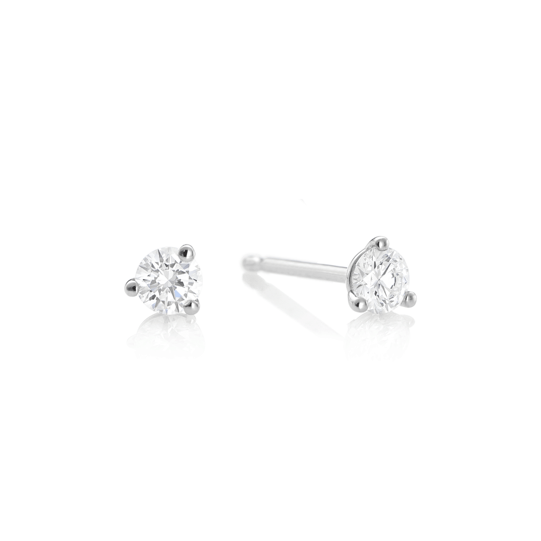 Signature Platinum and .75 Total Weight Diamond Studs