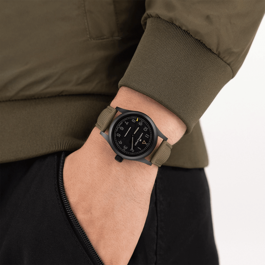 Hamilton Khaki Field Mechanical 38mm Call of Duty Modern Warfare 4 H69469930