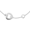 Fred Pretty Woman 18k White Gold and Diamond Heart Bracelet, Exclusively at Hamilton Jewelers