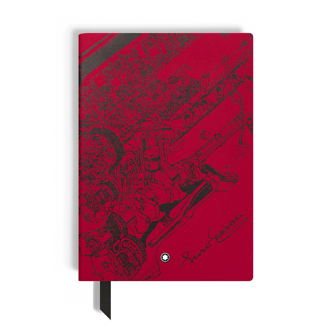 Montblanc Medium Notebook, Great Characters Enzo Ferrari Special Edition, Lined Pages