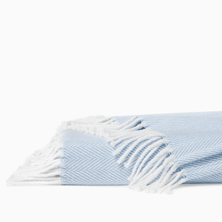Sferra Celine White Sea Throw