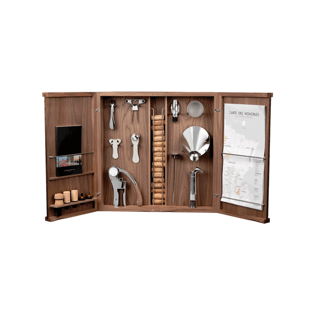 Wine-Lover's Curiosities Cabinet