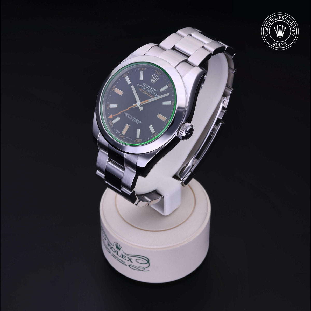 Rolex Certified Pre-Owned Milgauss M116400GV-0001