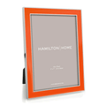 Orange Enamel 5 x 7 Frame