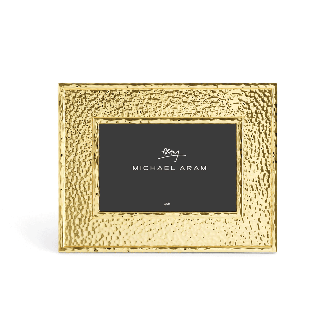 Michael Aram Hammertone Gold 4 x 6 Frame