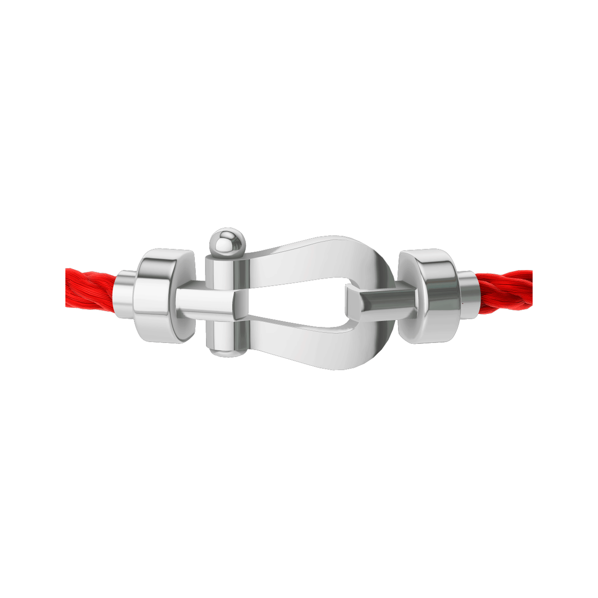 FRED Force 10 Red Cord with 18k White LG Buckle, Exclusively at Hamilton Jewelers