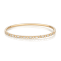 Hamilton Heritage Collection 18k Gold Baguette and Round Diamond .89 Total Weight Bracelet