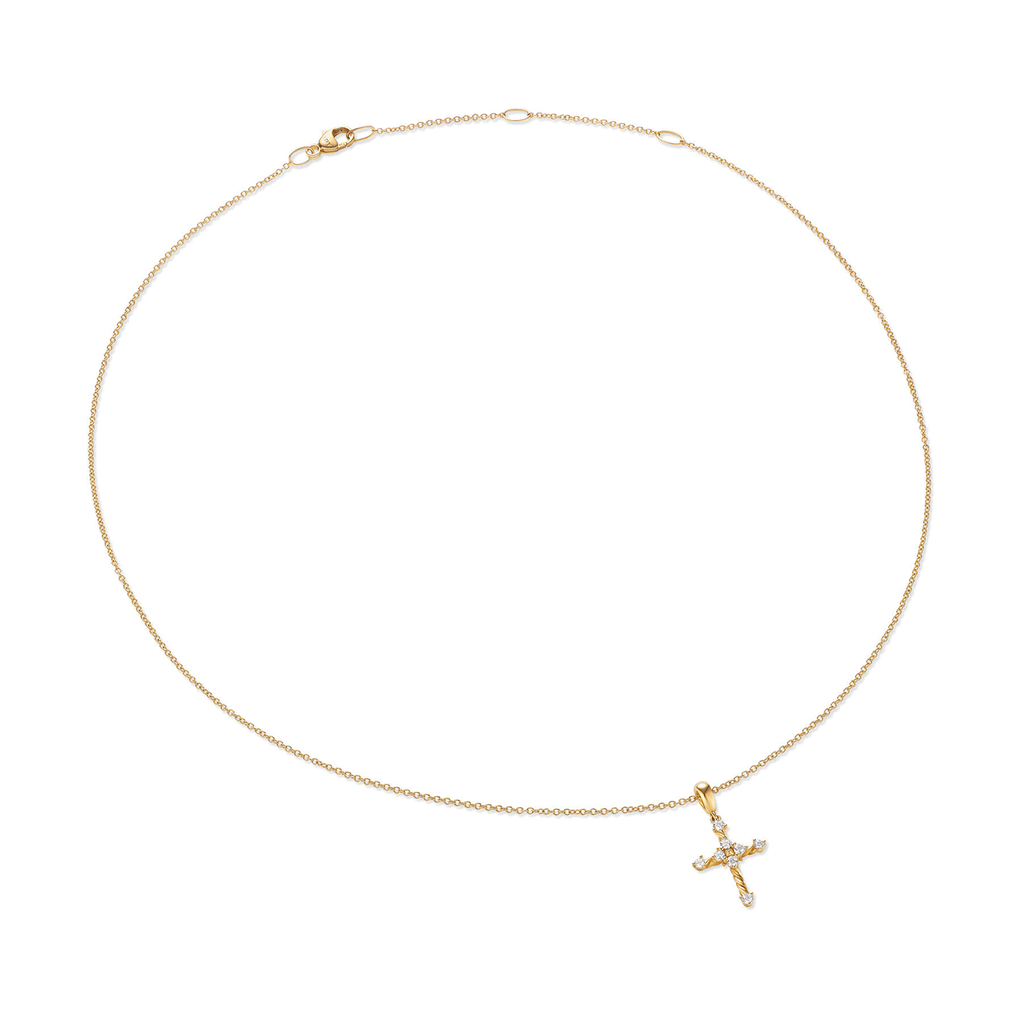 David Yurman Petite Modern Renaissance® Cross Pendant Necklace