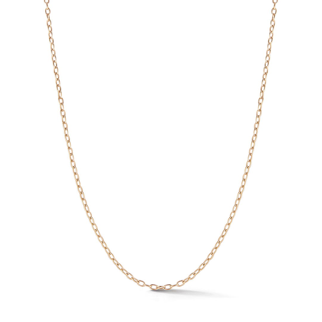 Walters Faith Saxons 18k Rose Gold Chain Link Necklace