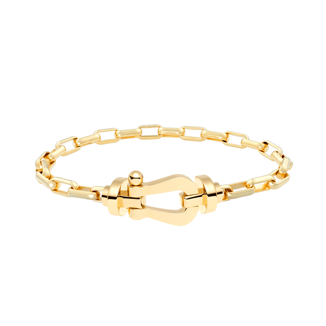 FRED 18k Yellow Gold Chain Bracelet with 18k Yellow LG Buckle, Exclusively at Hamilton Jewelers