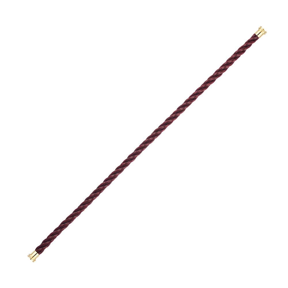 FRED Garnet Cable for Medium Model Bracelet Yellow End Caps