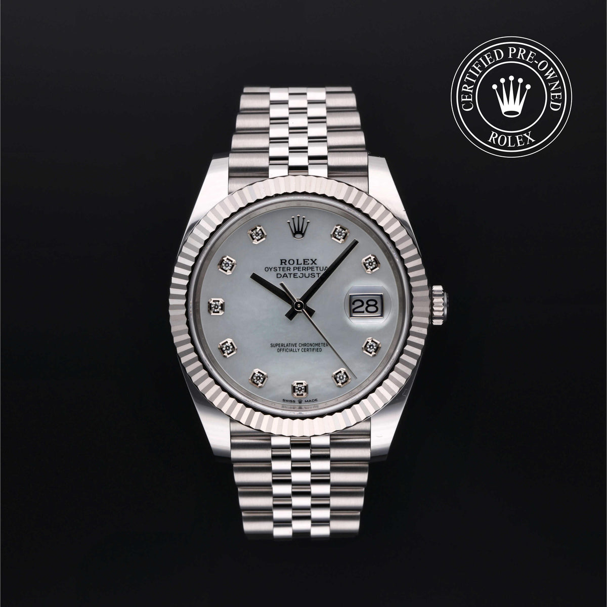 Rolex Certified Pre-Owned Datejust 41 M126334-0020