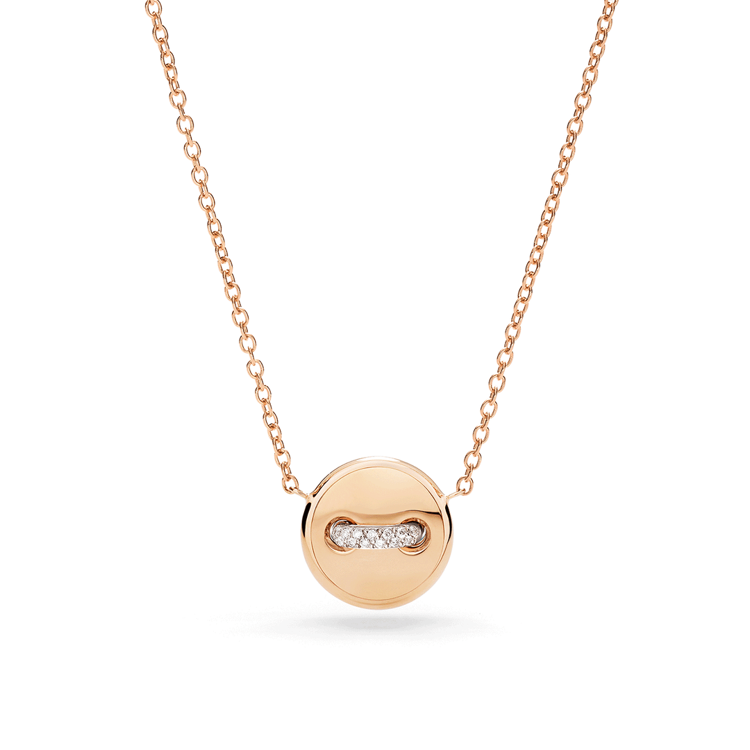Pomellato Pom Pom Dot Reversible Necklace With Pendant