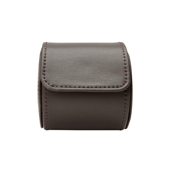 Wolf Designs Single Watch Roll Coffee Earth