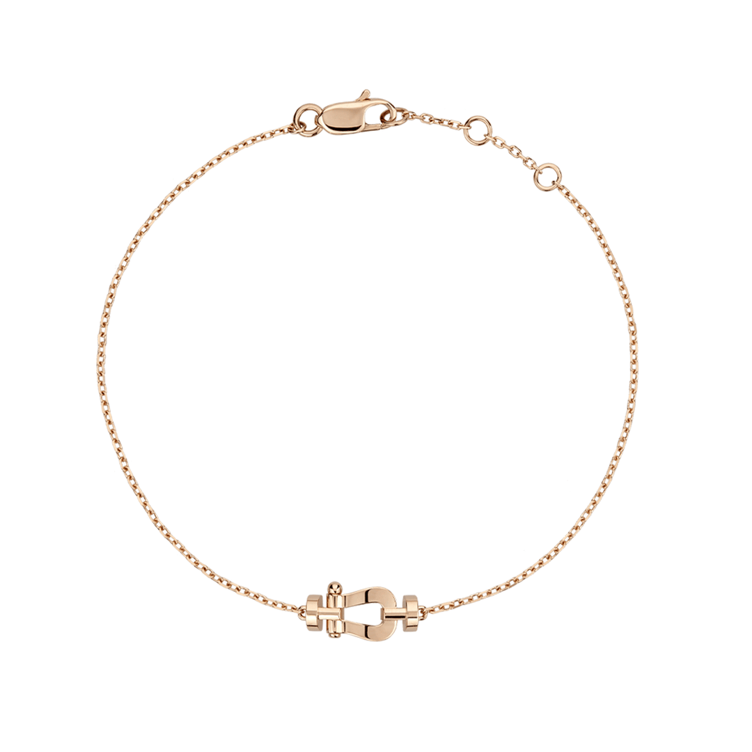 FRED Force 10 18k Rose Gold Chain Bracelet X-Small, Exclusively at Hamilton Jewelers