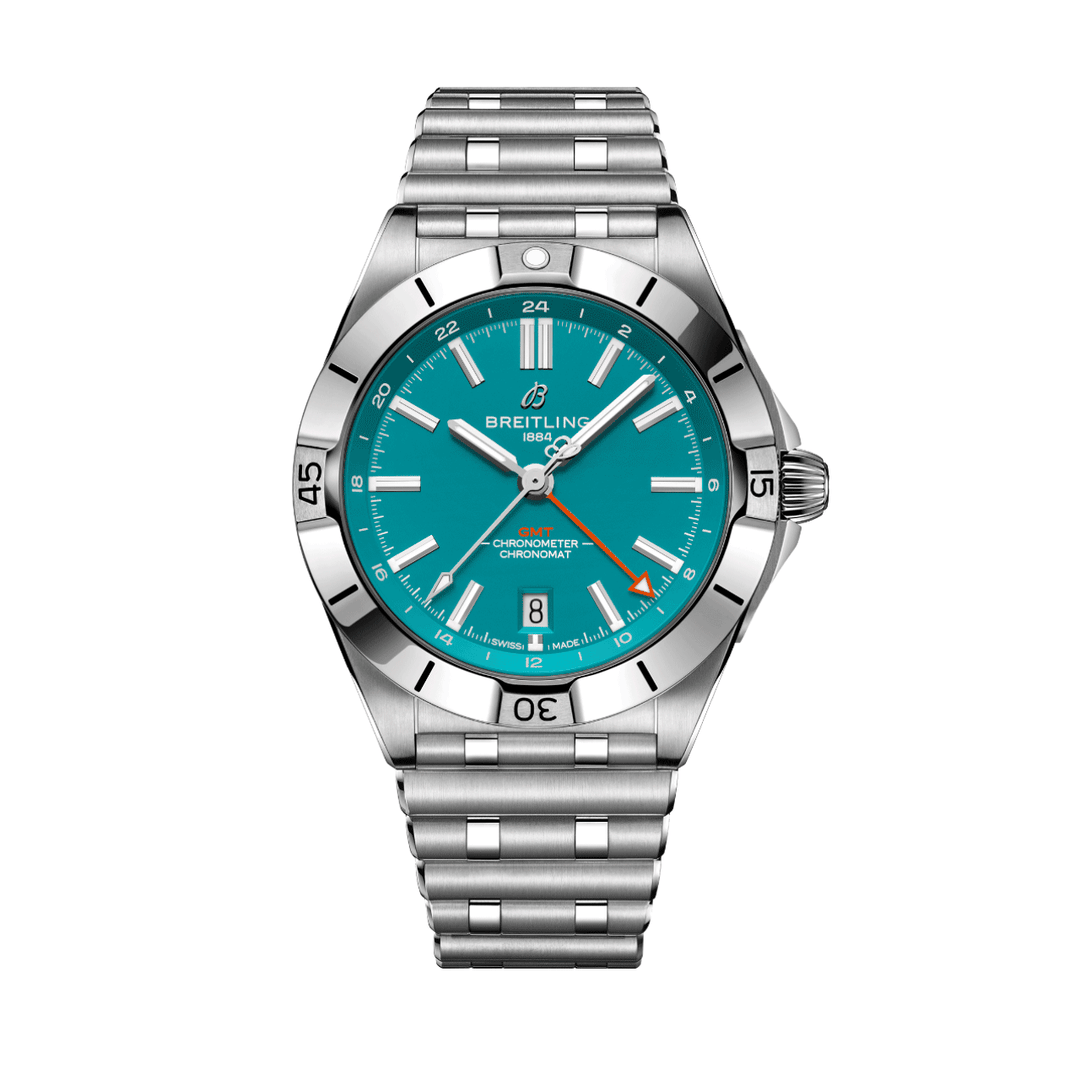 Breitling Chronomat GMT 40 Miami Dolphins Team Edition A32398B11L1A1