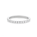 Hamilton Lisette Collection Platinum and 0.65 Total Weight Diamond Eternity Band