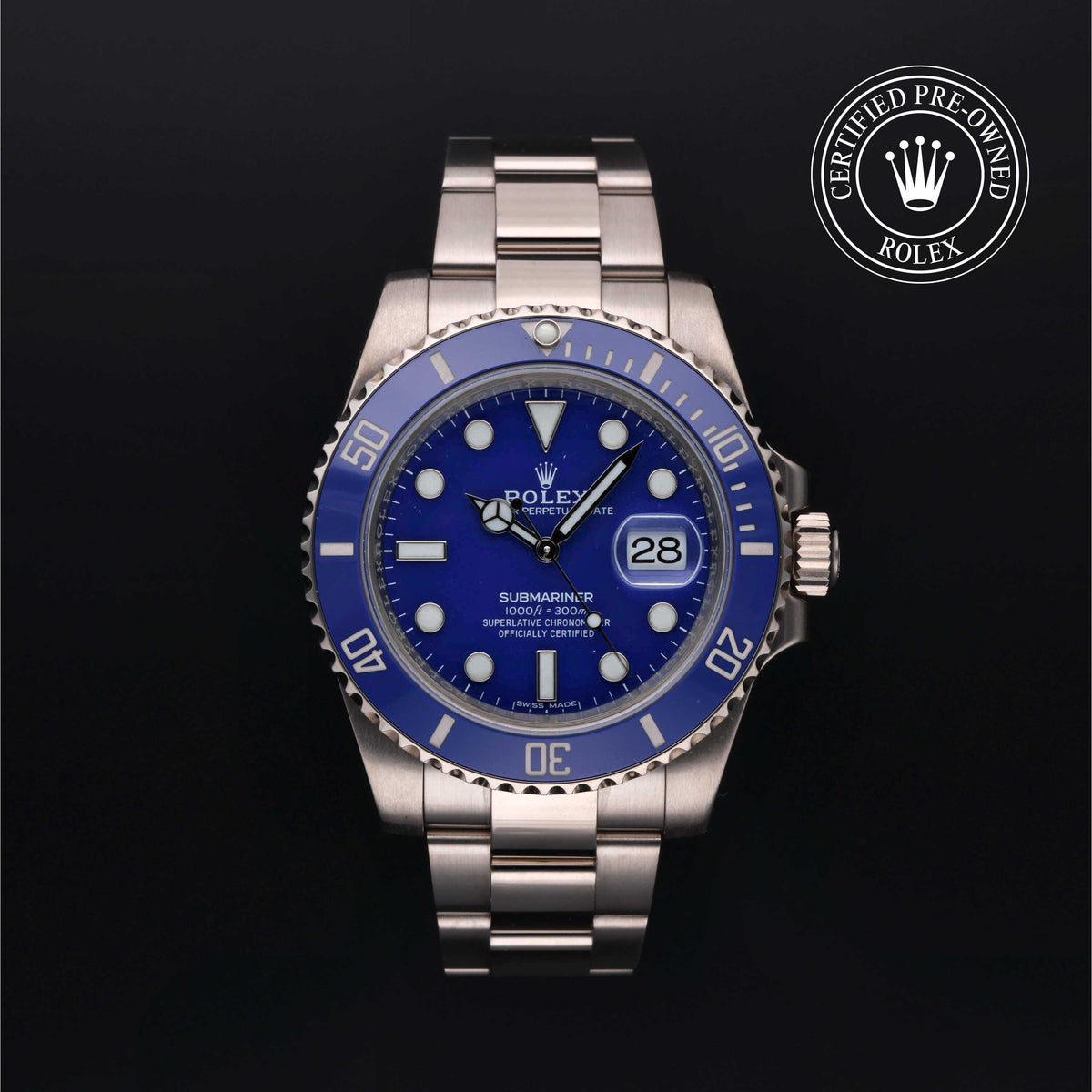 Rolex Certified Pre-Owned Submariner Date M116619LB-0001