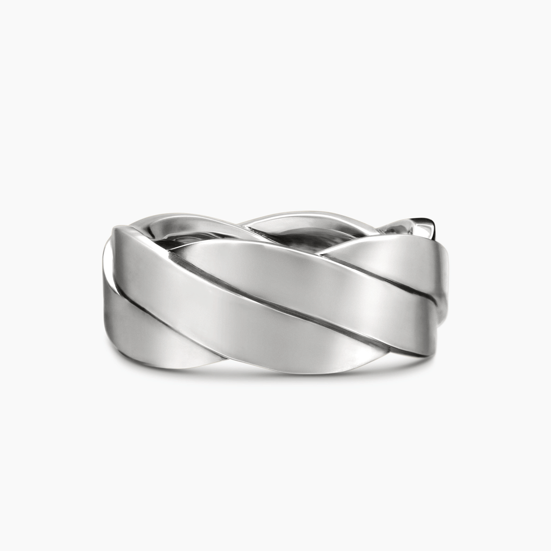 David Yurman Helios Band Ring Sterling Silver, 9mm