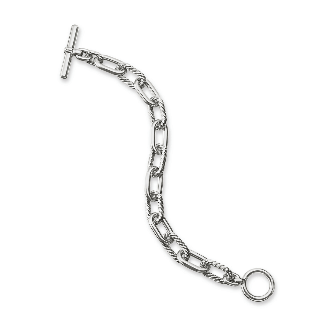 David Yurman DY Madison Toggle Chain Bracelet Medium