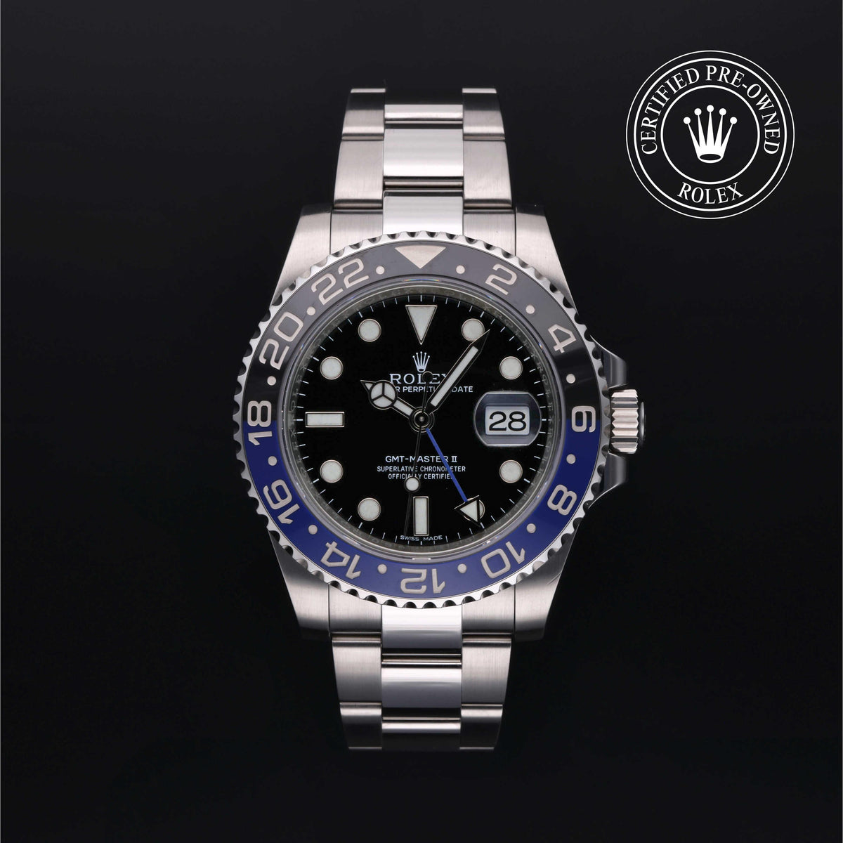 Rolex Certified Pre-Owned GMT-Master II M116710BLNR-0002