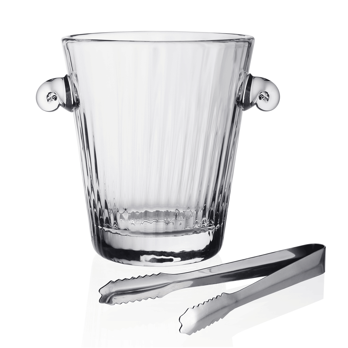 Corinne Ice Bucket and Tongs