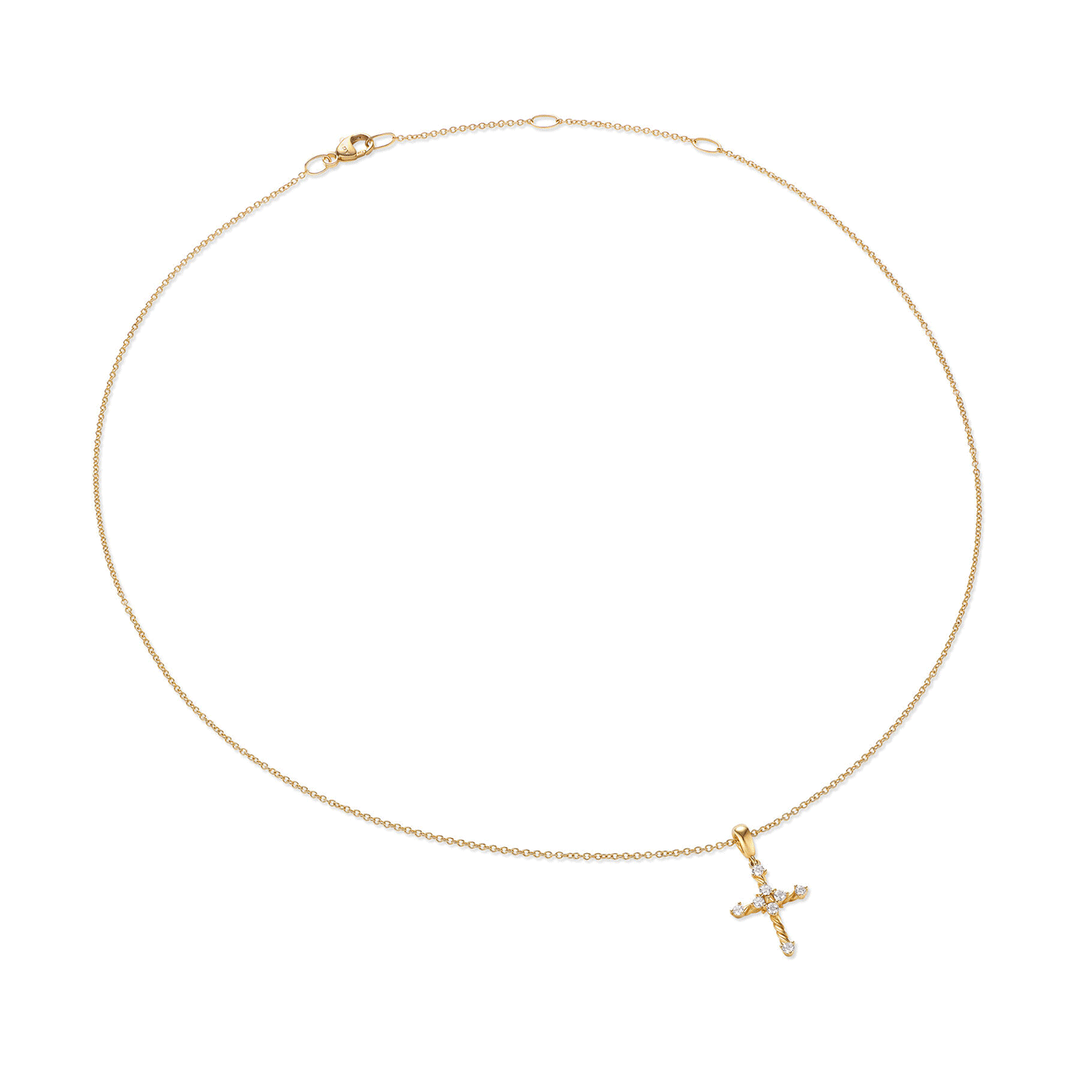 David Yurman Petite Modern Renaissance® Cross Pendant Necklace