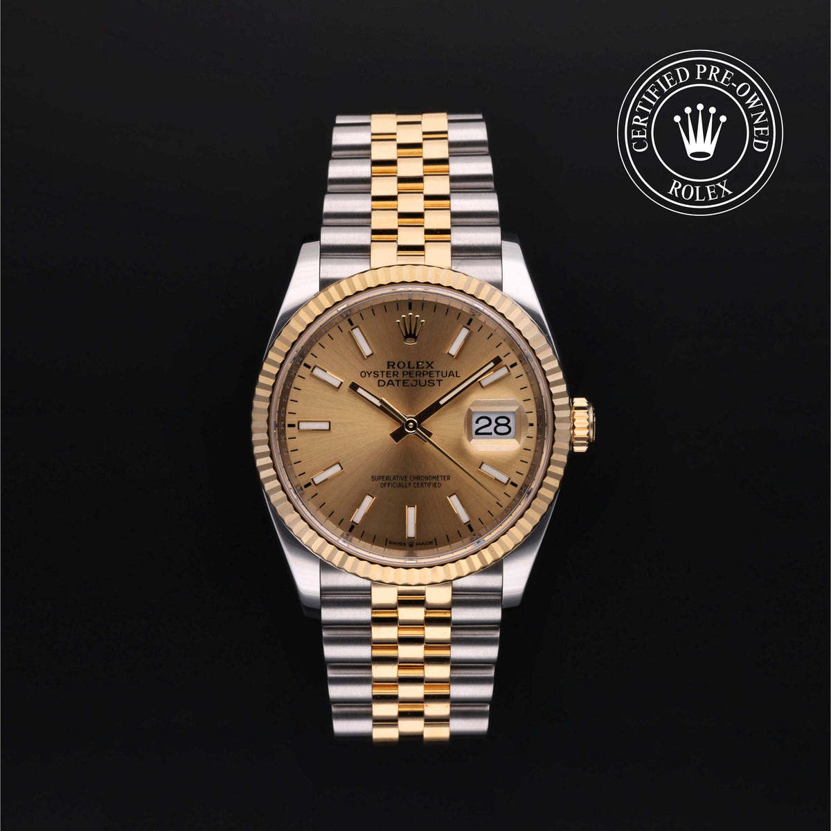 Rolex Certified Pre-Owned Datejust 36 M126233-0015
