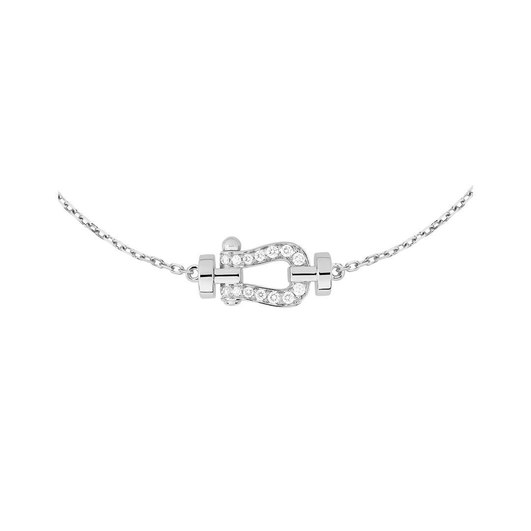FRED Force 10 18k White Gold and Diamond Chain Bracelet, Exclusively at Hamilton Jewelers