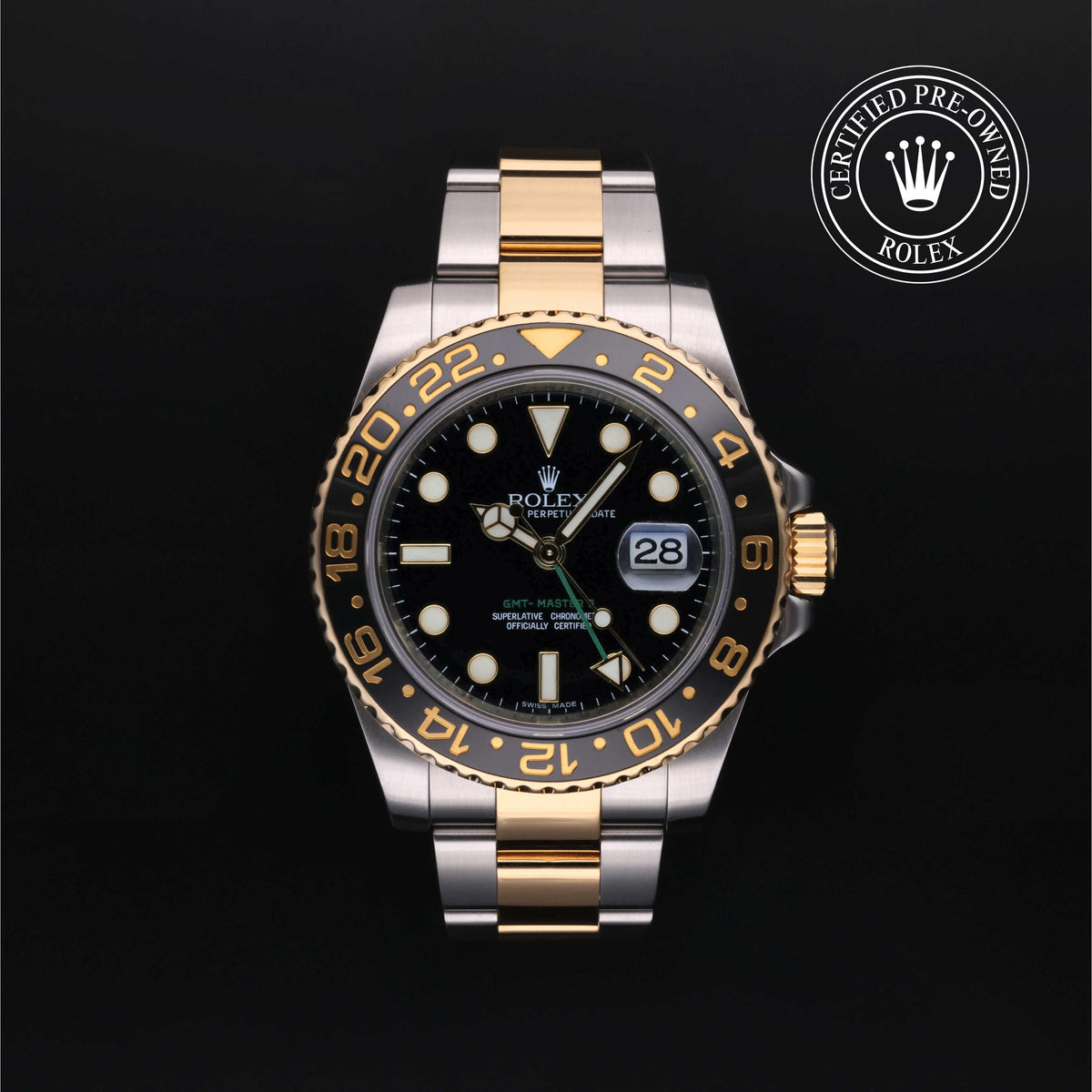 Rolex Certified Pre-Owned GMT-Master II M116713LN-0001