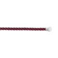 FRED Garnet Cable for Medium Model Bracelet Steel End Caps