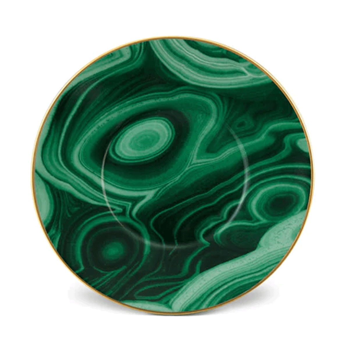 L'Objet Malachite Saucer