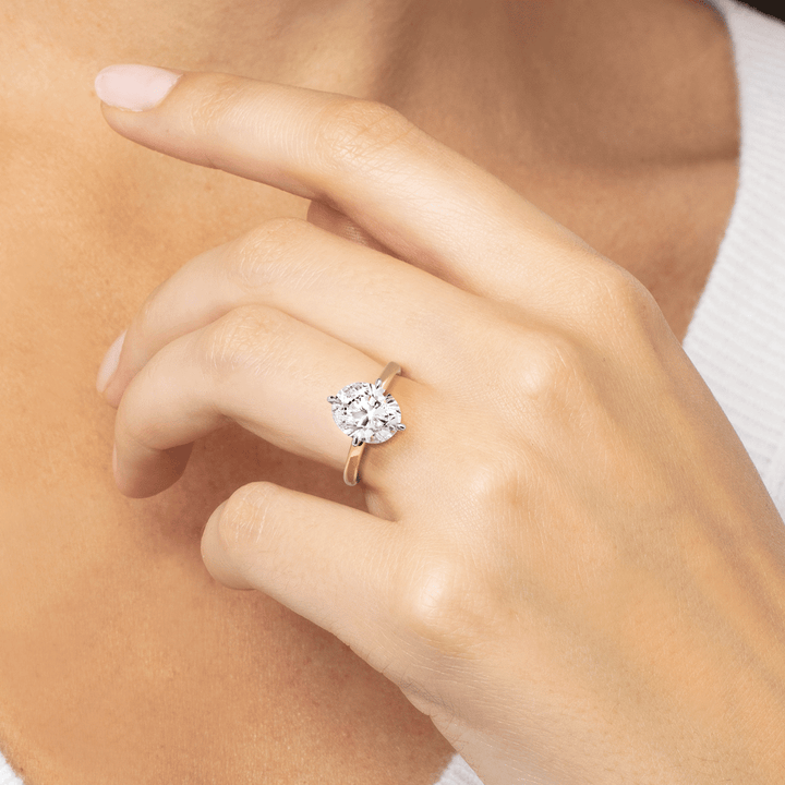 Caroline 18k Yellow Gold Solitaire Mounting Engagement Ring