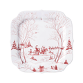 Juliska Country Estate Winter Frolic Ruby Santa's Cookie Tray