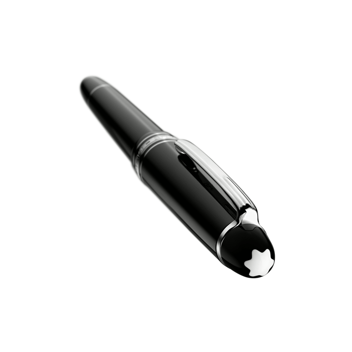 Montblanc Meisterstück Platinum Coated Black Rollerball Pen