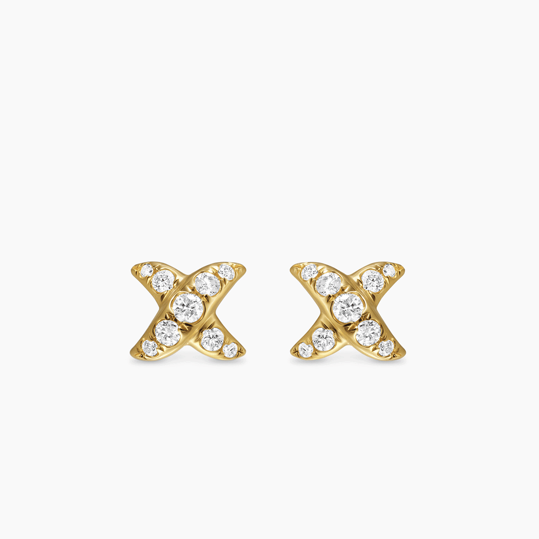 David Yurman Crossover X Stud Earrings