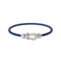FRED Force 10 Navy Cord with 18k White Diamond MD Buckle,Exclusively at Hamilton Jewelers