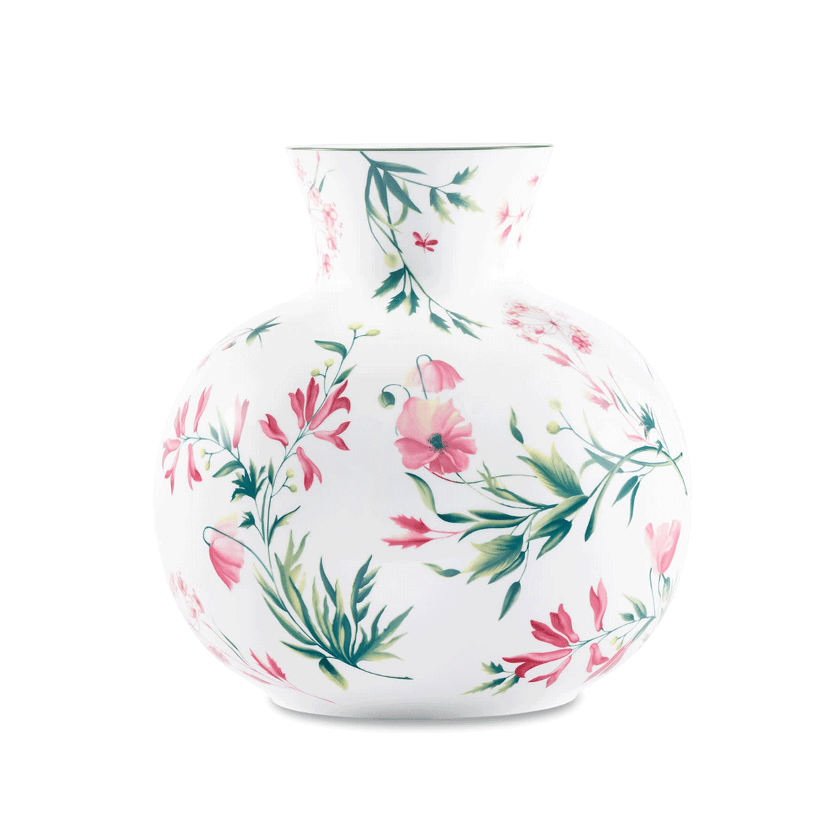 Ginori 1735 Florenza Malva Spherical Vase