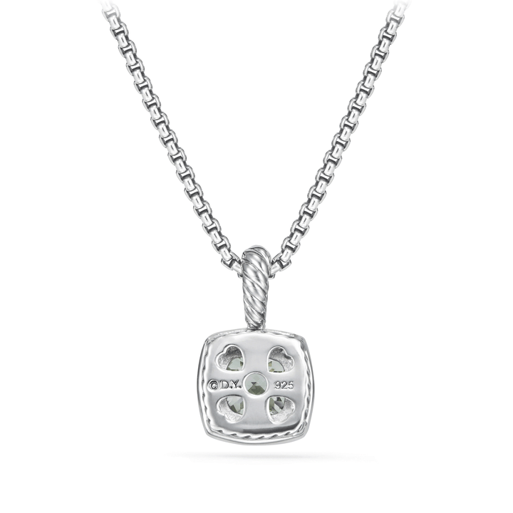 David Yurman Petite Albion® Pendant Necklace with Prasiolite and Diamonds